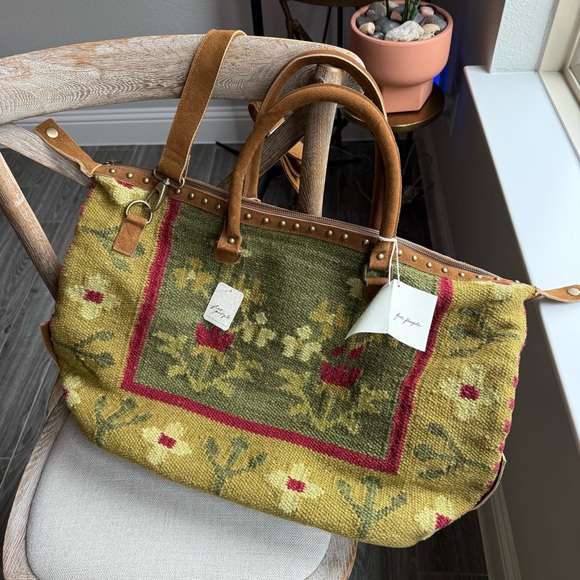 Free people fleur weekender bag gardenia - Picture 2 of 7